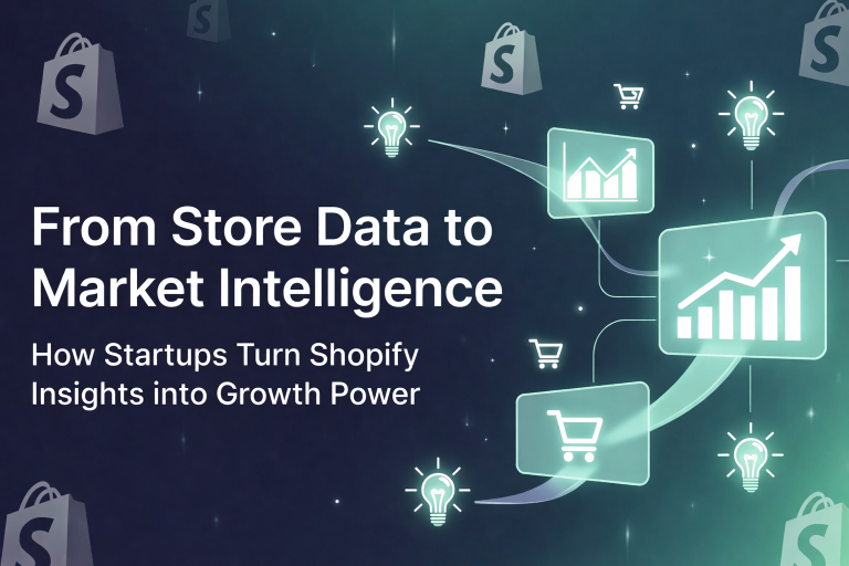 From Store Data to Market Intelligence: How Startups Turn Shopify Insights into Growth Power