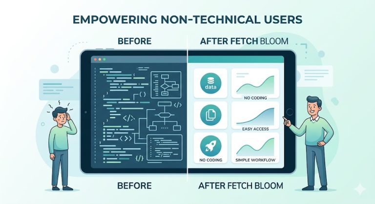 Empowering Non-Technical Users Through Simplified Data Workflows: The Practical Advantage of Fetch Bloom