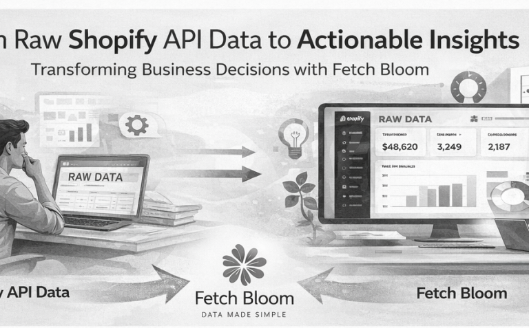 From Raw Shopify API Data to Actionable Insights: Transforming Business Decisions with Fetch Bloom