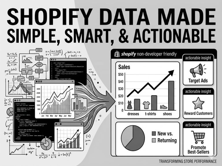Shopify Reporting Tool for Non-Developers – Making Data Simple, Smart, and Actionable