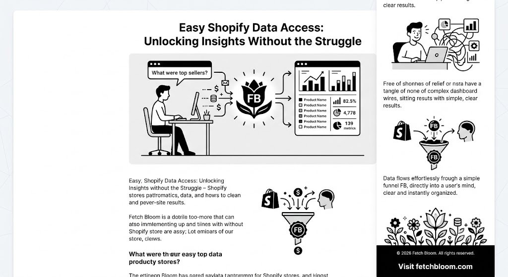 Easy Shopify Data Access