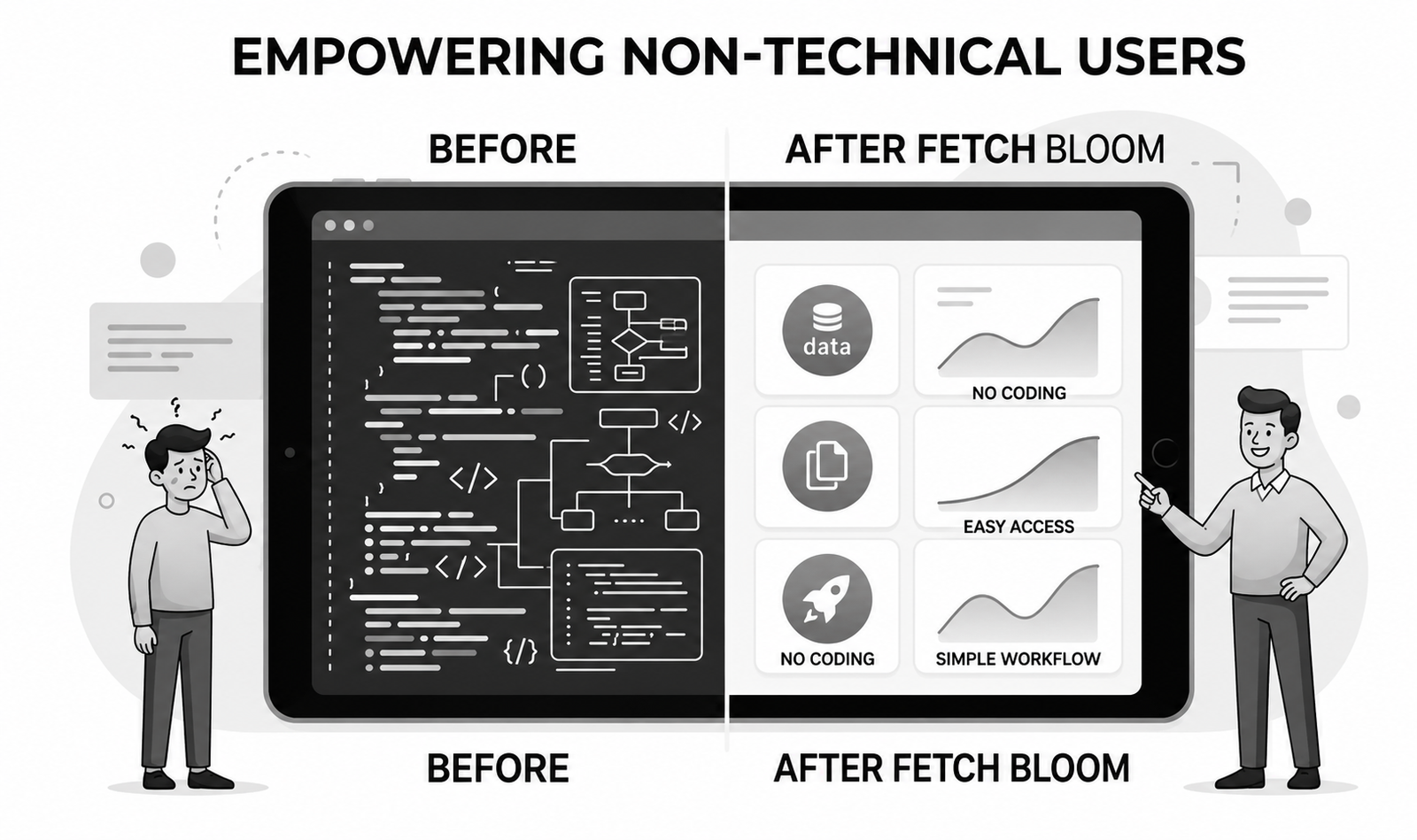 Empowering Non-Technical Users Through Simplified Data Workflows: The Practical Advantage of Fetch Bloom