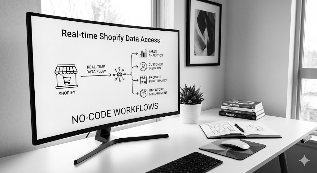 Real-Time Shopify Data Access No Code