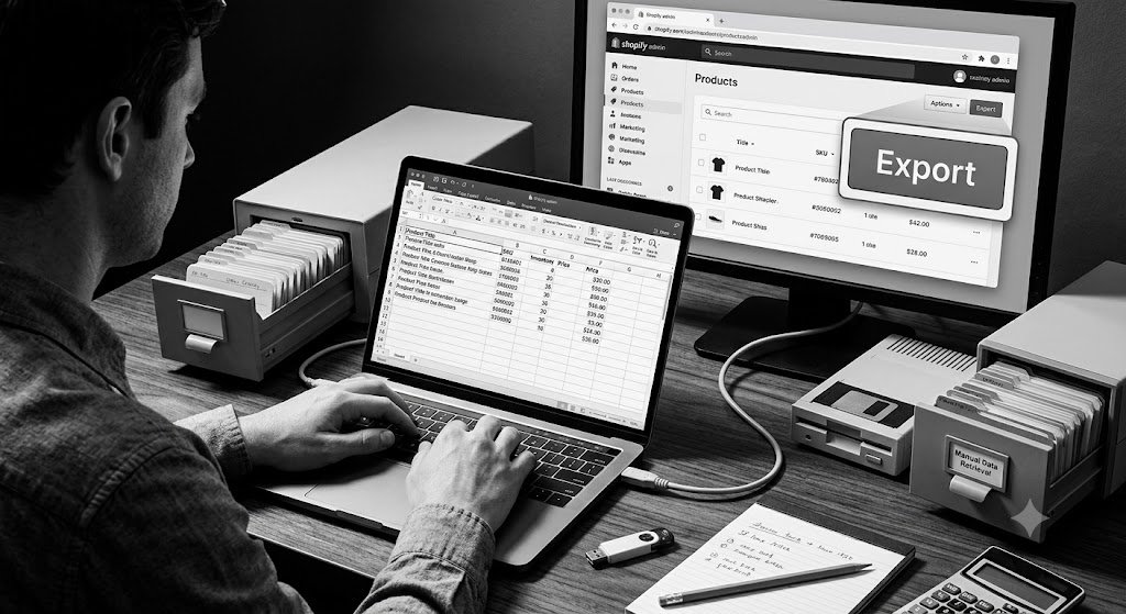 Shopify Data to Excel Without API