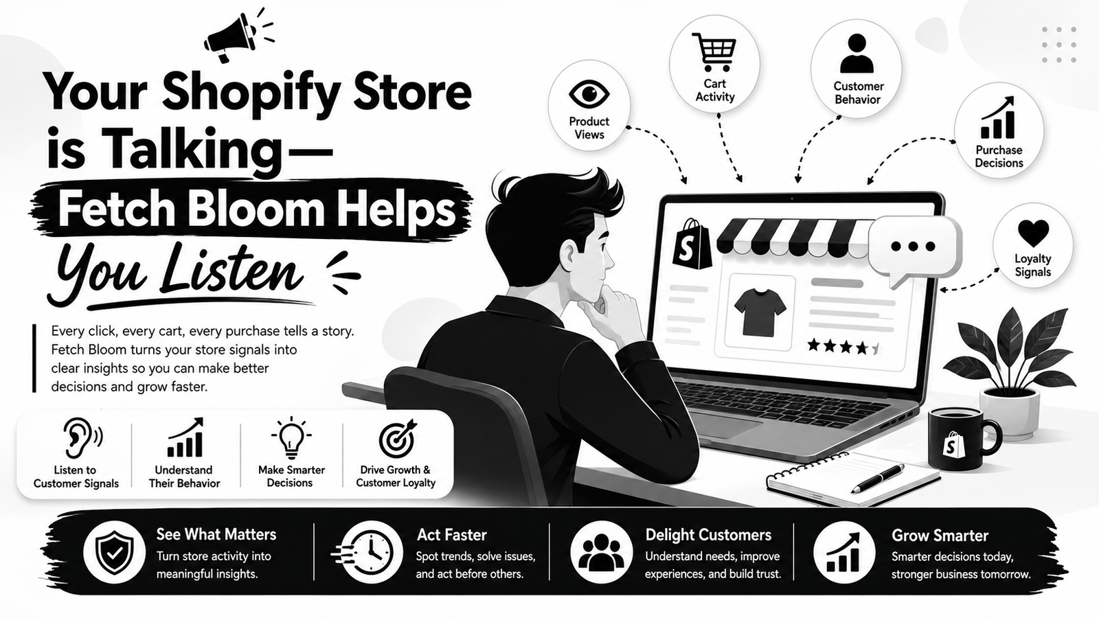 Your Shopify Store Is Talking—Fetch Bloom Helps You Listen